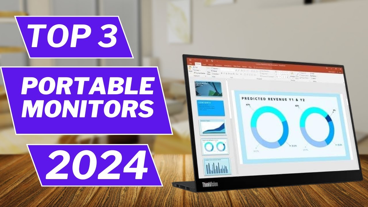 TOP 3 | Best Portable Monitors 2024  | New Tech Best | 2024