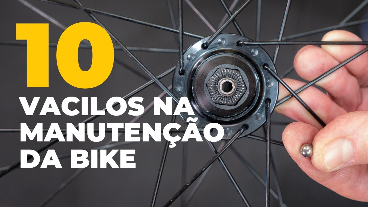 10 vacilos na manutenção de uma bicicleta. Pedaleria