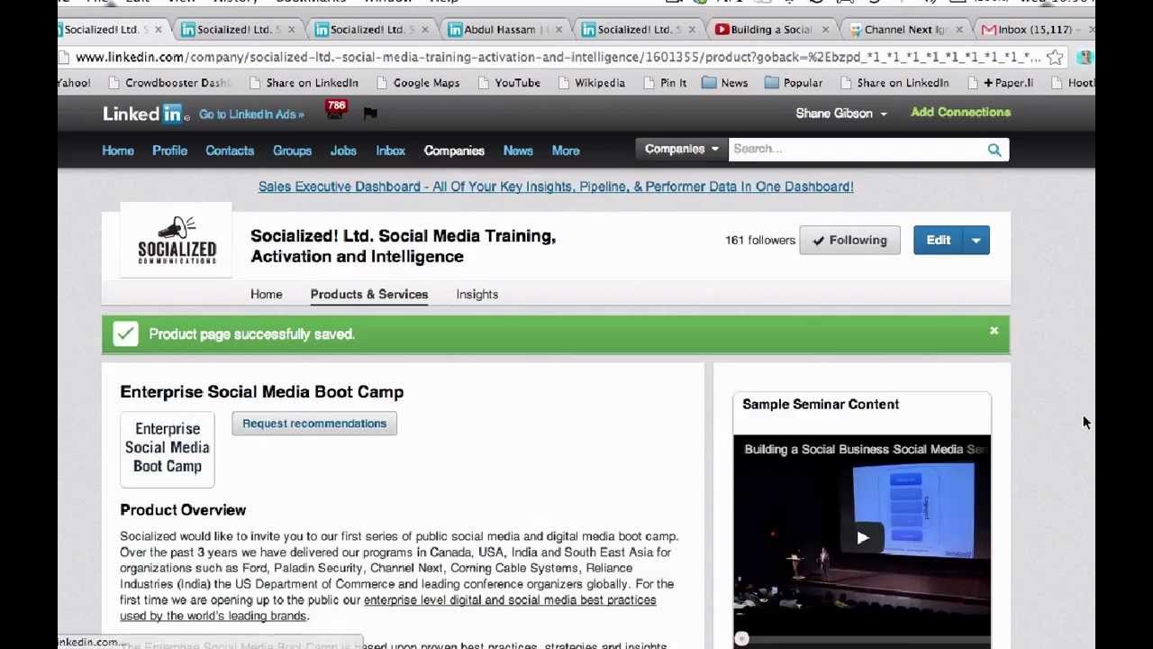LinkedIn For Business Step by Step Tutorial