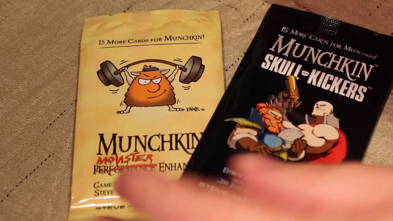 Munchkin Monster Enhancers and Skull Kickers Expansions