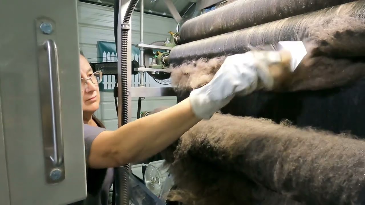 Cleaning the Brother Jumbo Carder Part 2