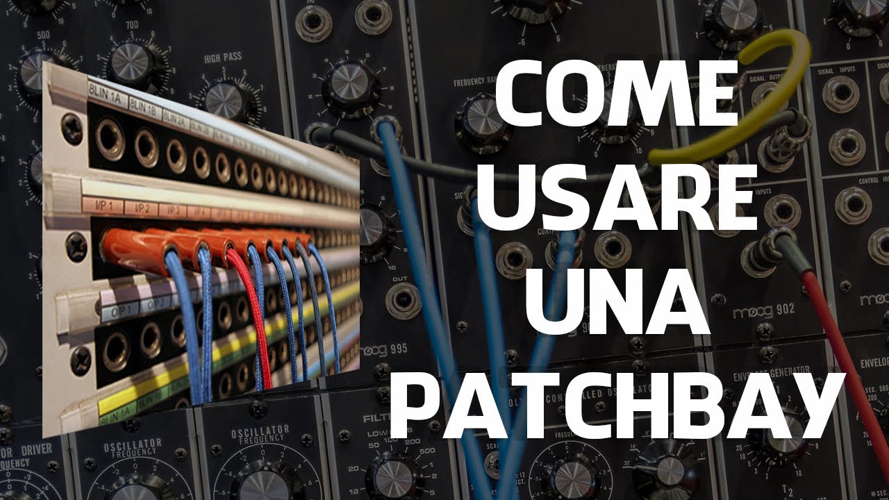 PATCHBAY: Come, Quando e Perch&eacute; Usarla (Cablaggio, Pro Tools, Logic, Ableton, Studio One)