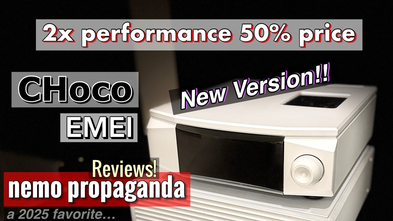 New Version CHoco EMEI integrated amp, still the CHAMP!