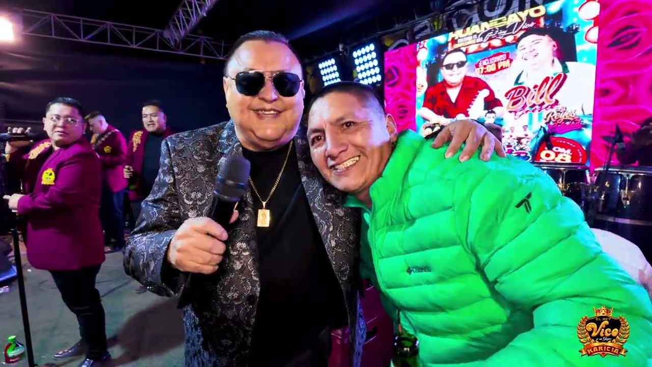 NUESTRO SECRETO MIX..FELIZ CUMPLEAÑOS REY VICO Y SU GRUPO KARICIA en 4K-EL REENCUENTRO HUANCAYO 2025