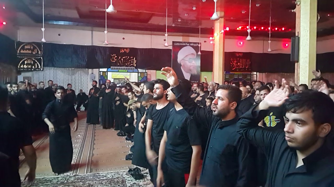 اليوم التاسع من محرم حسينية الرفاعي .. الرادود ملة سعد جبر عكيلي