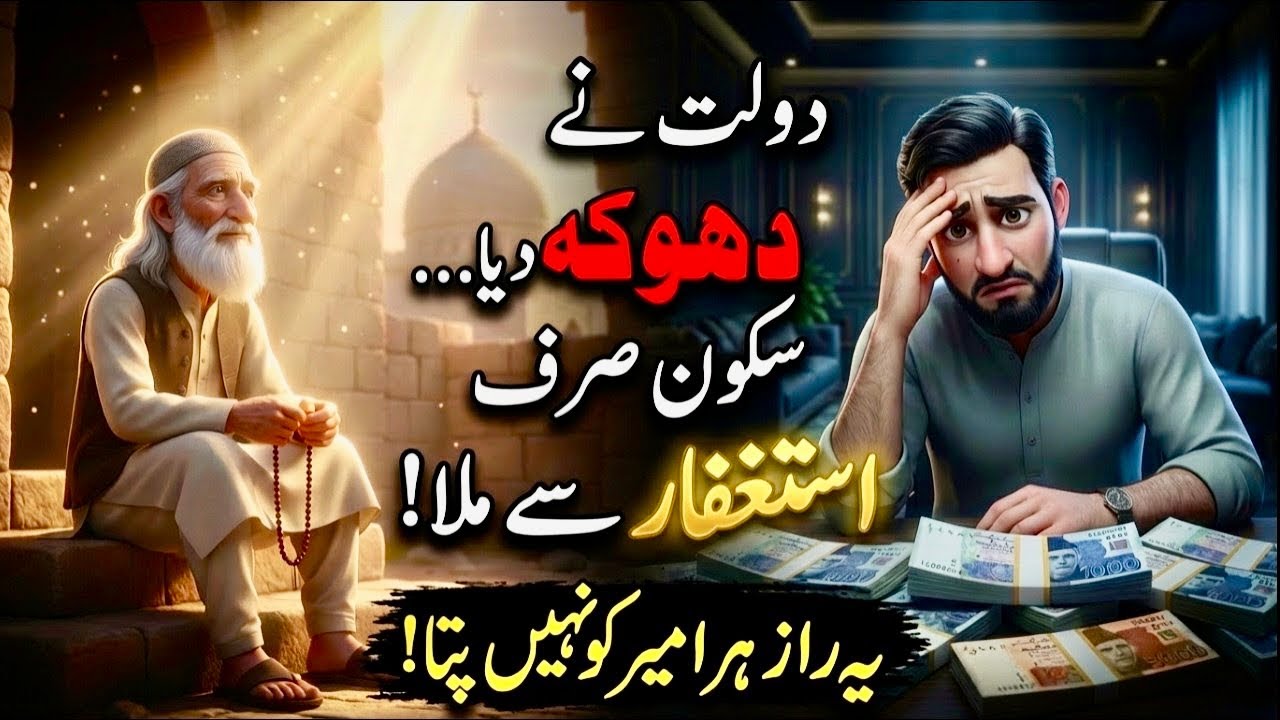 Daulat Ne Dhoka Diya Sukoon Sirf Astaghfar Se Mila - Crorepati Tha Magar Bechain!