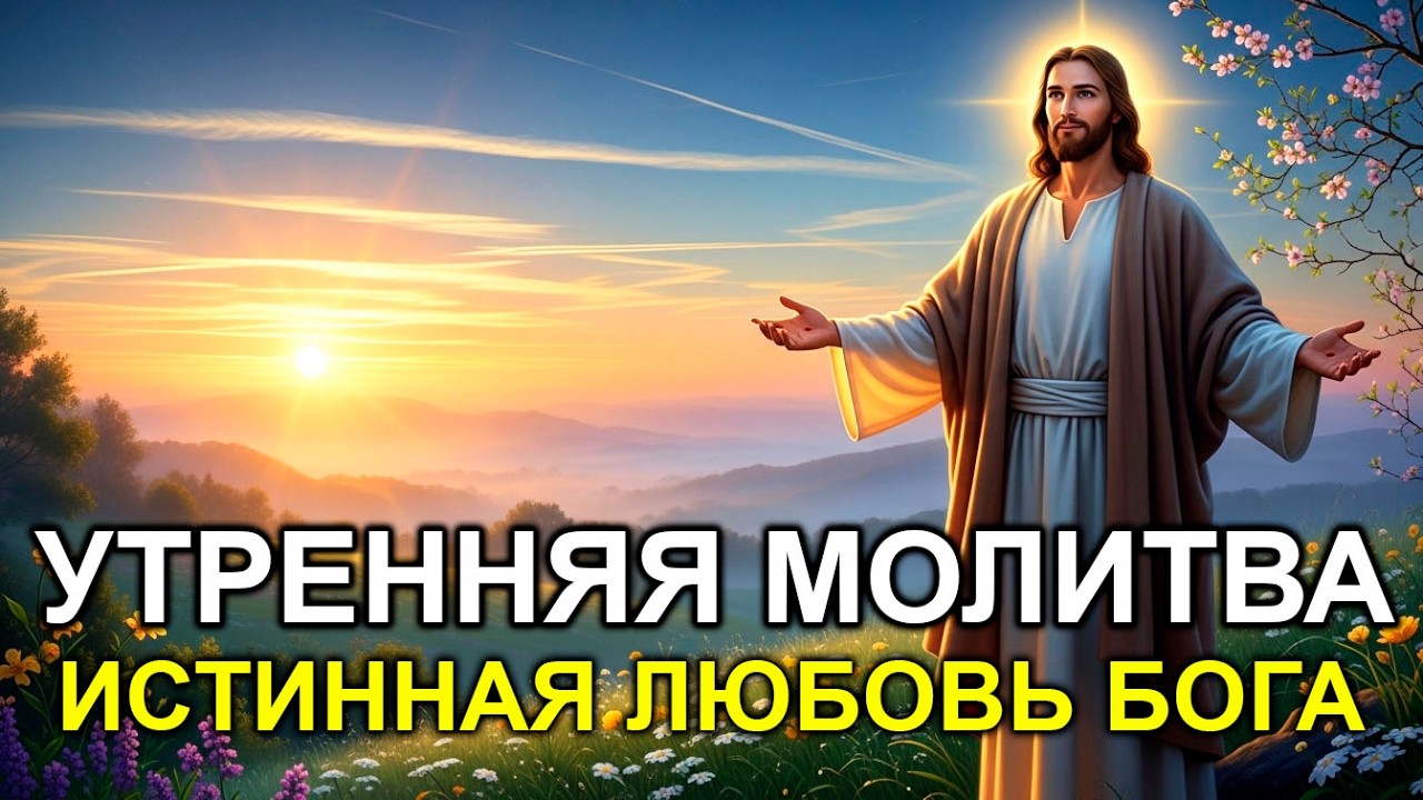 УТРЕННЯЯ МОЛИТВА Камень упадет с души! Скажи Богу эти слова и начни жизнь с чистого листа
