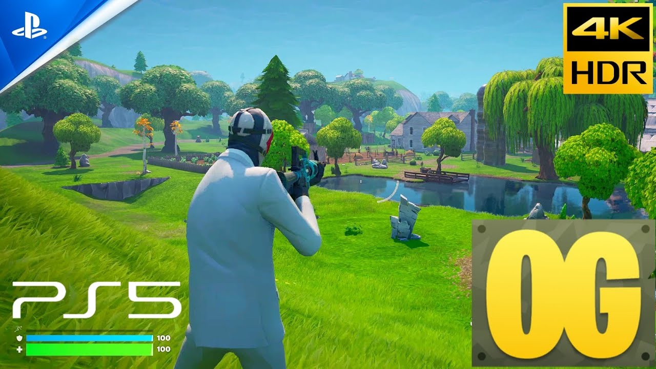Fortnite OG Season 3 PS5 Gameplay - Ultra High Realistic Graphics (4K 60FPS)