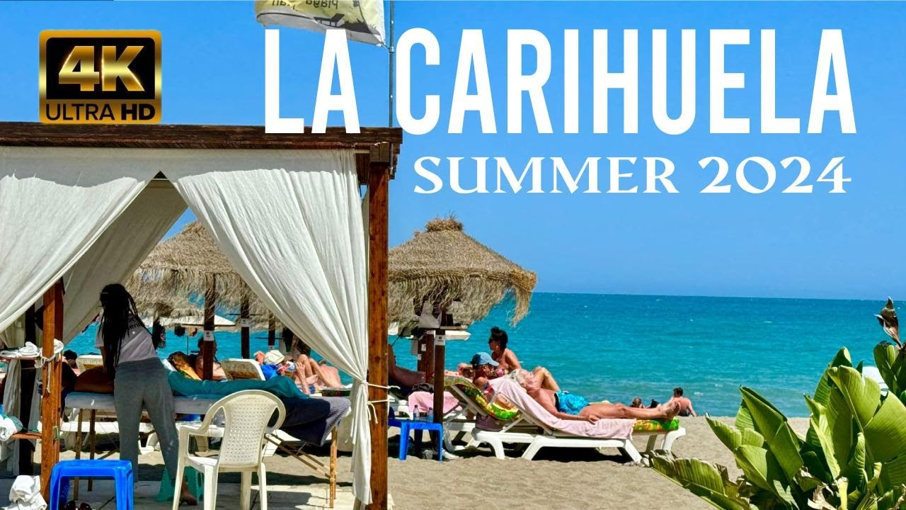 La carihuela torremolinos spain lovely sunny day summer 2024 costa del sol malaga [4k]