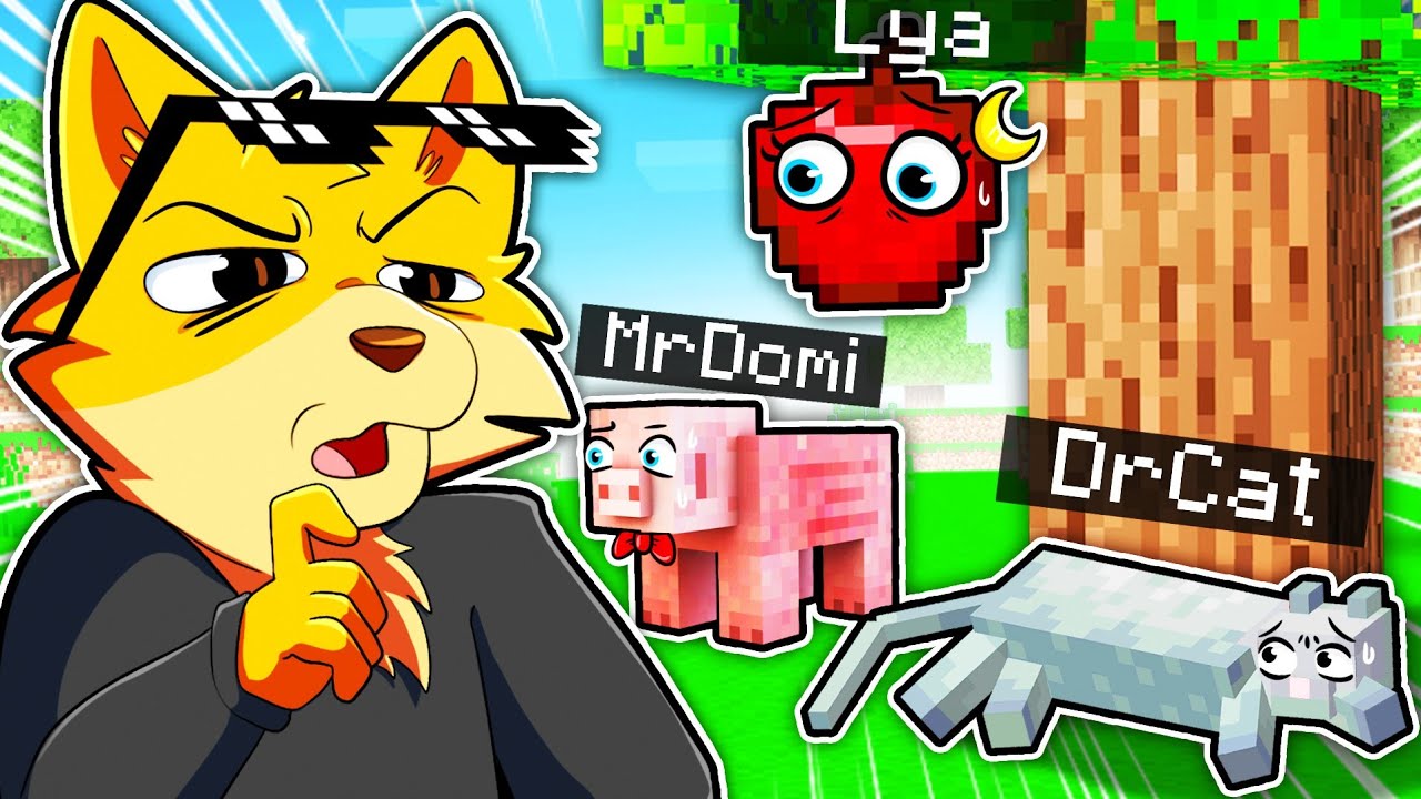 NASCONDINO CON GLI OGGETTI DI MINECRAFT SU GMOD PROP HUNT! DIVENTO UNA BARCA E TROLLO TUTTI!