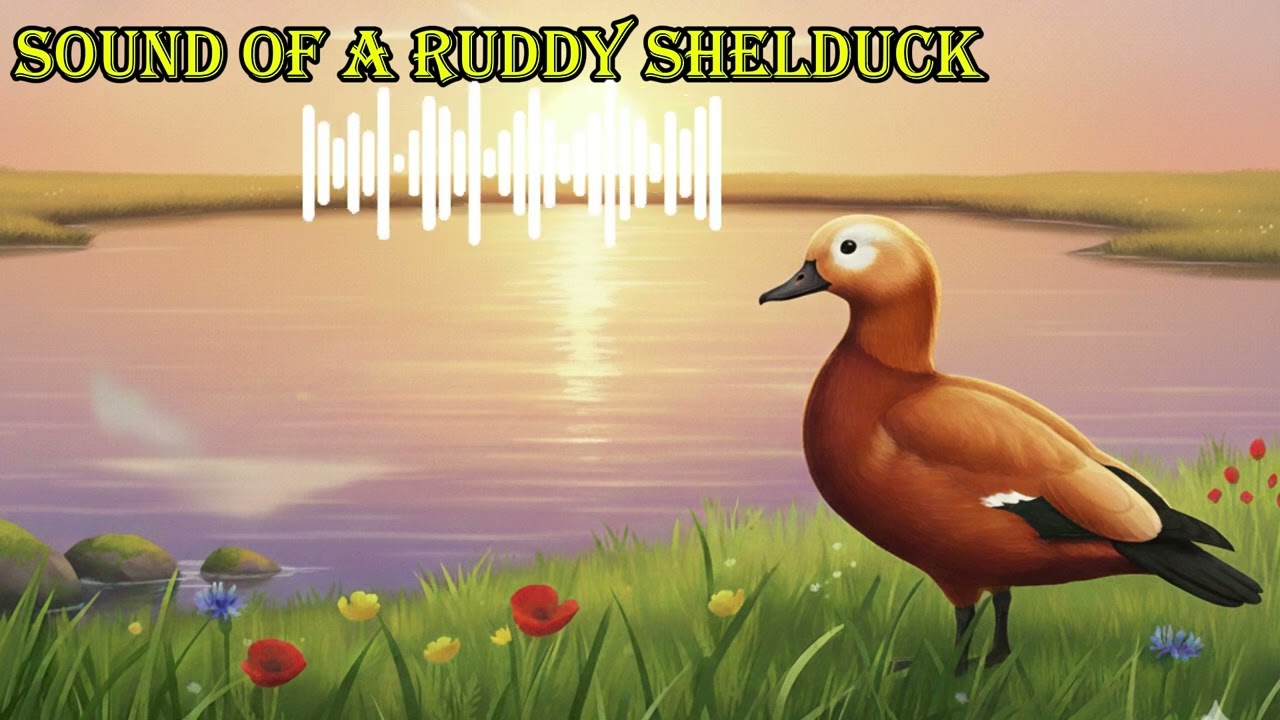 SOUND OF A RUDDY SHELDUCK 🔊 What does a ruddy shelduck sound