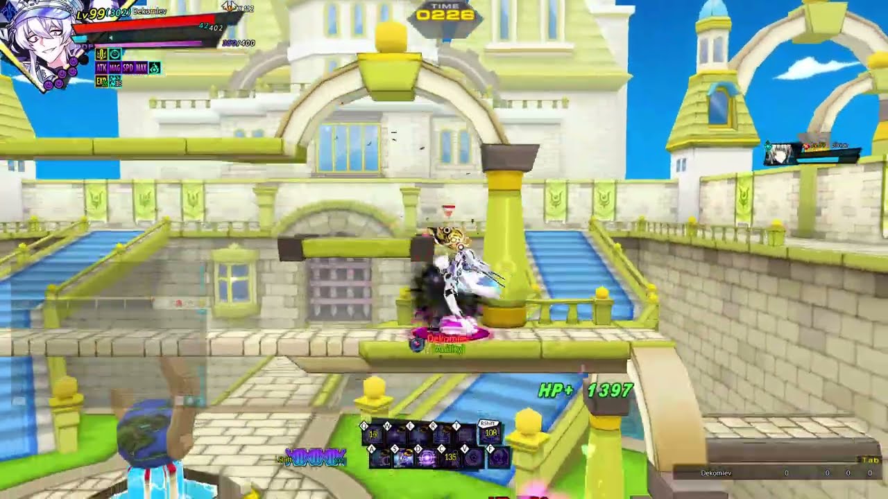 Elsword PvP in a shellnut