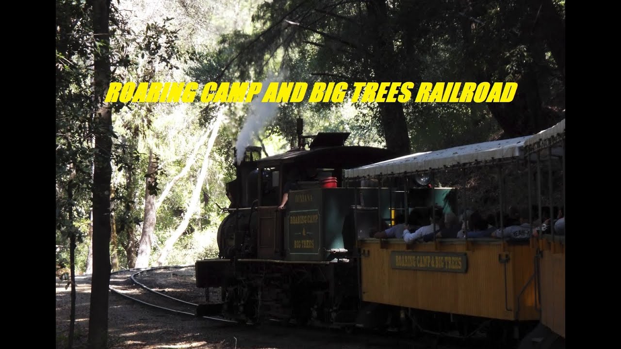 Historic Roaring Camp and Big Trees Railroad complete Ride HD