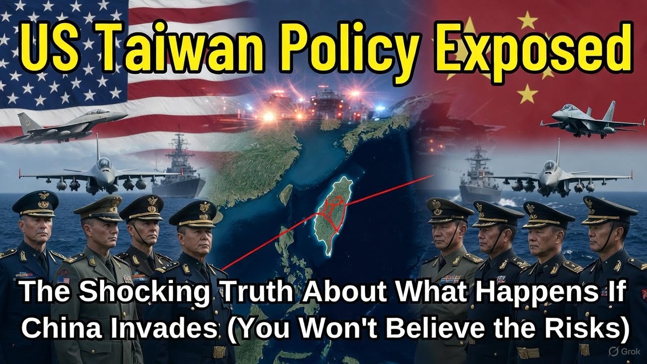US Taiwan Policy Exposed:The Shocking Truth About What Happens If China Invade@Diplomat  SuperStar