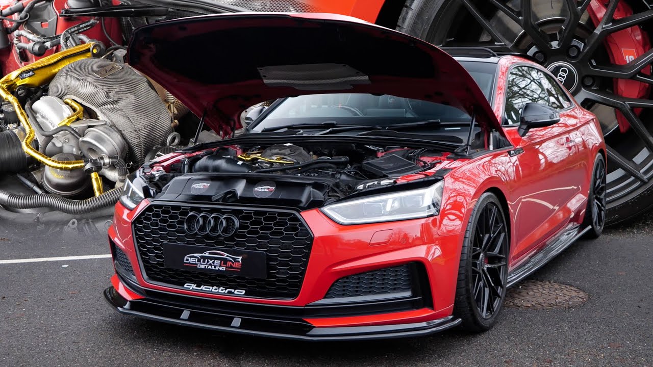 This 550BHP *Hybrid Turbo* B9 S5 Sounds INSANE!