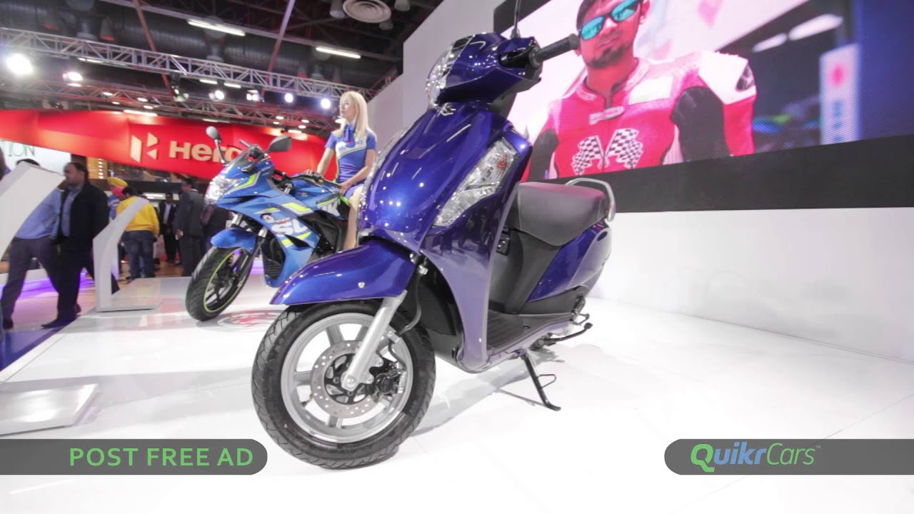 First Look: Suzuki Access 125 &ndash; Auto Expo 2016