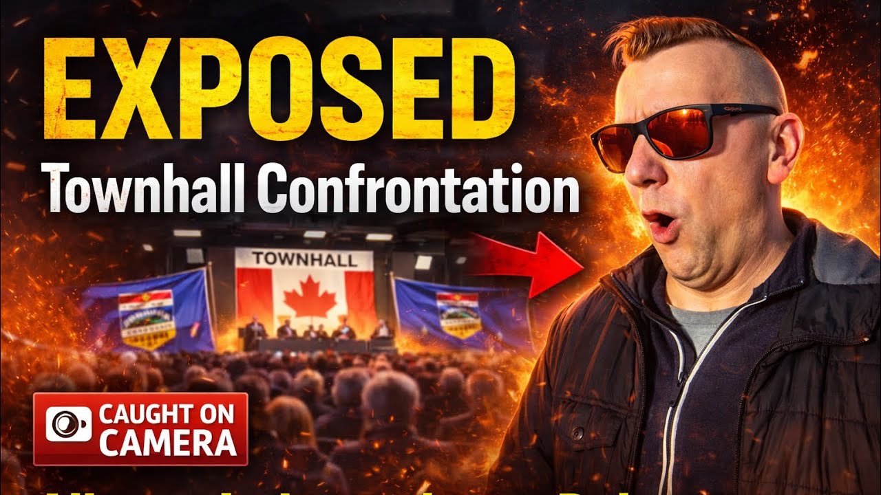 Alberta Independence - EXPOSED: Official Canvasser Screams & Interferes into our Town-hall meeting!