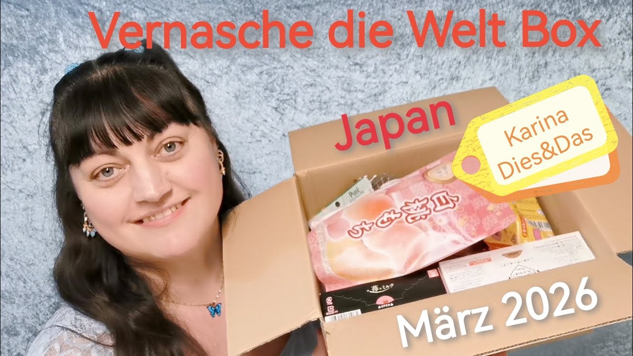 Vernasche die Welt Box Japan März 2026 😋 lecker Snackbox #food #foodhaul #essen 