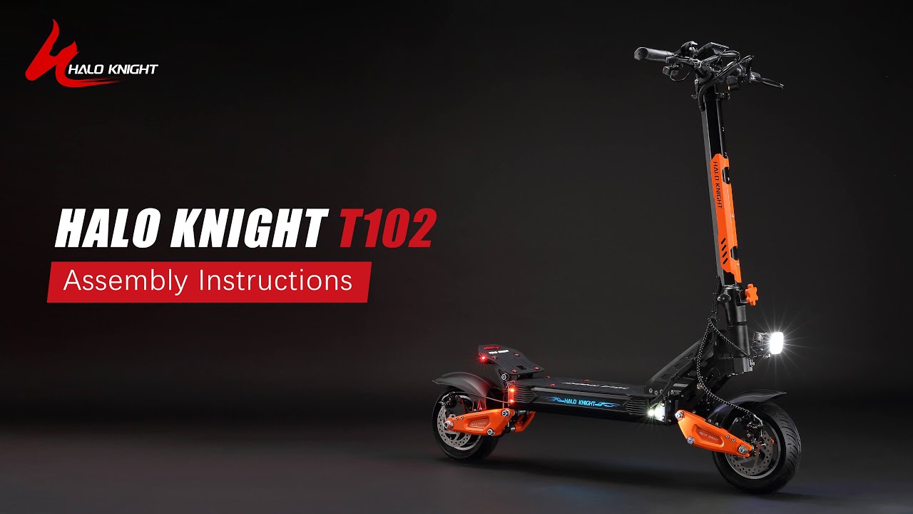 Unboxing the HALO KNIGHT T102 Electric Scooter