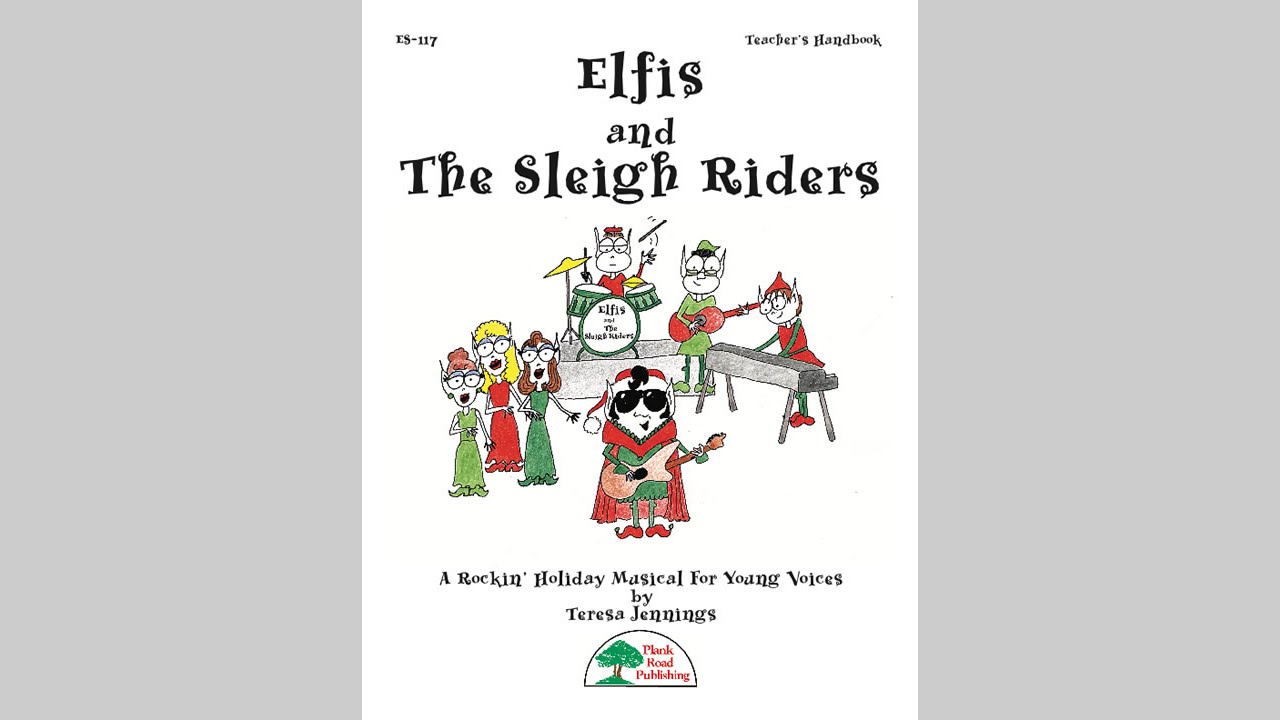 Elfis and The Sleigh Riders holiday musical from MusicK8.com