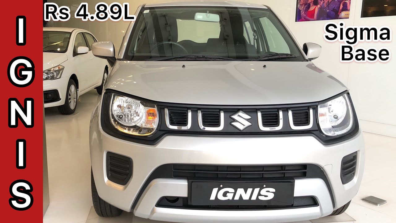 Maruti Suzuki Nexa Ignis - Base model Sigma Bs6 Petrol - walkaround, features, interiors and price