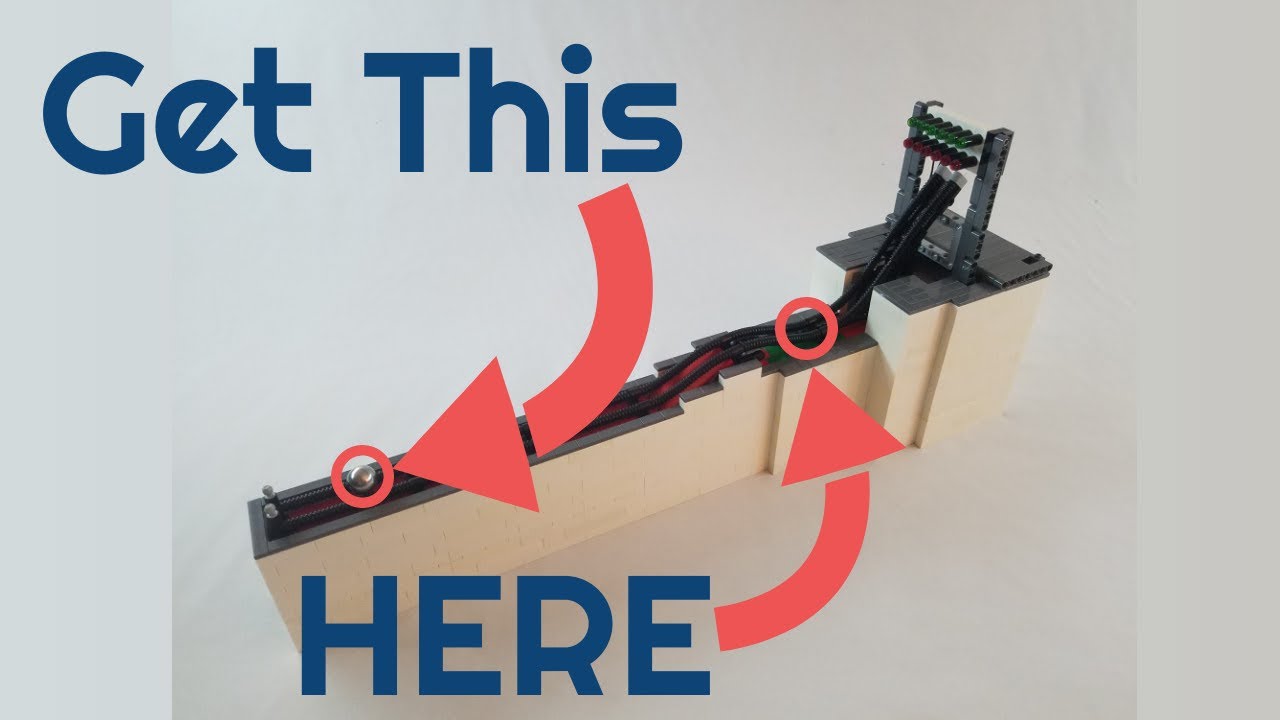 LEGO Arcade Machine Ramp Bowler  LEGO Technic MINDSTORMS MOC