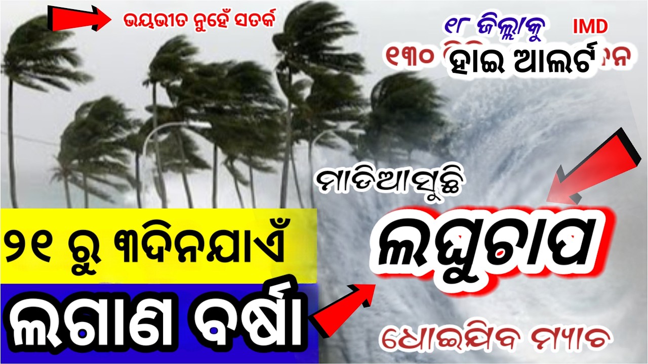 Odisha Rain Update, Another big wd rain fron 05 Jan, heavy rainfall alert, Odisha cyclone update