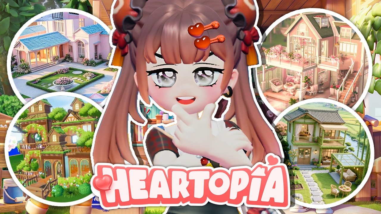 Touring The Most INCREDIBLE Houses In Heartopia!