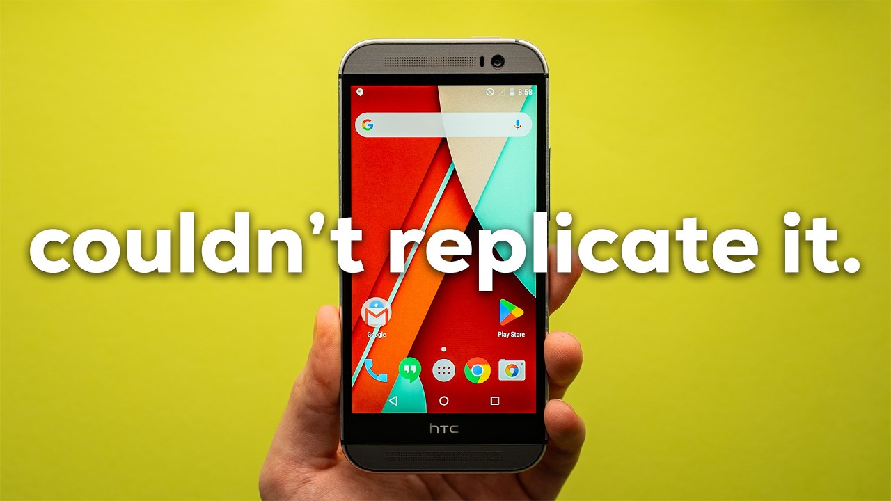 The sad story behind the HTC One M8.