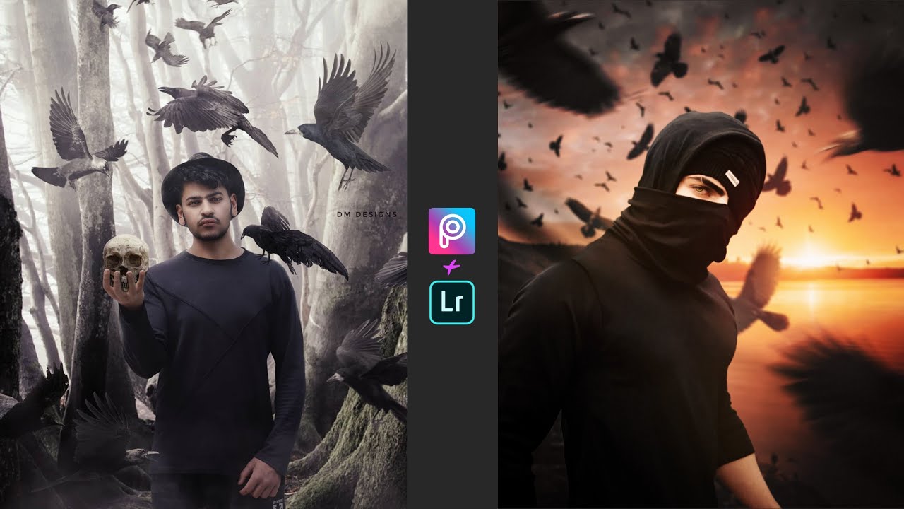 PicsArt Flying Crow Consept Photo Editing Tutorial In PicsArt