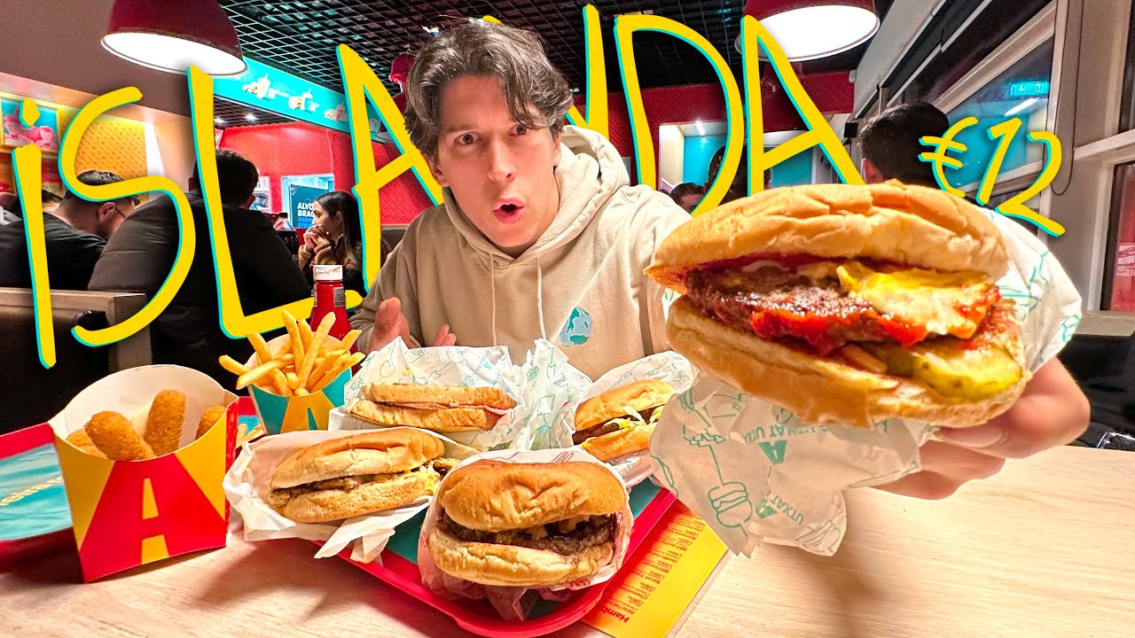 Il FastFood più costoso nel quale sia mai stato - Islanda 🇮🇸 Vlog 1