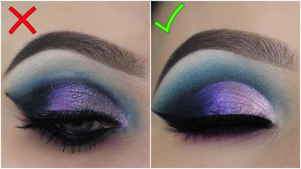 HOW TO CORRECT EYESHADOW MISTAKES