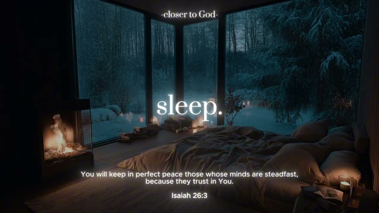 sleep, God is in control.