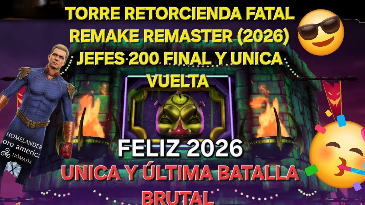 TORRE RETORCIDA FATAL (2026) JEFES 200 FINAL, UNICA VUELTA Y PRIMER VIDEO DEL ( 2026 ) 🥳🥳🥳 MK MOBILE
