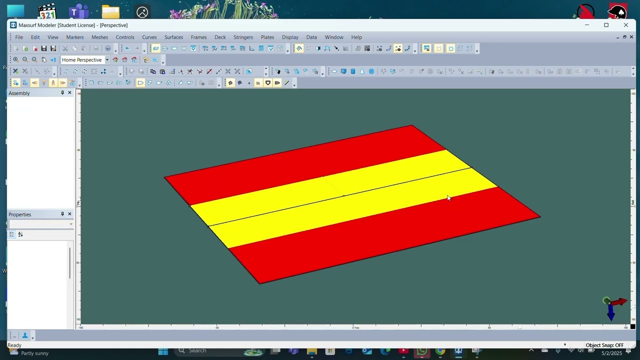 How to make a simple body barge in Maxsurf Modeler