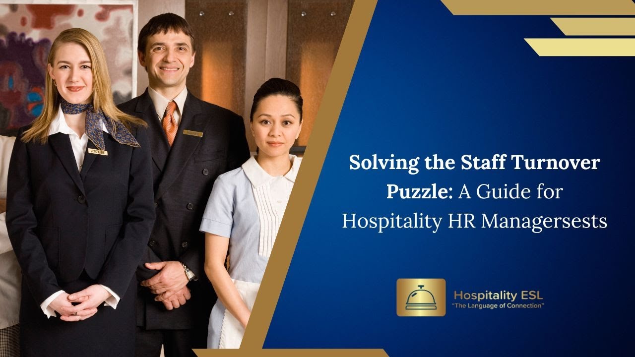 Solving the Staff Turnover Puzzle: A Guide for Hospitality HR Managers✍🏼#hospitality #hotelindustry
