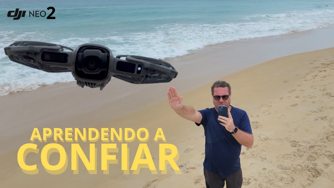 Aprendendo a confiar no drone (e em mim) | Cabo Frio