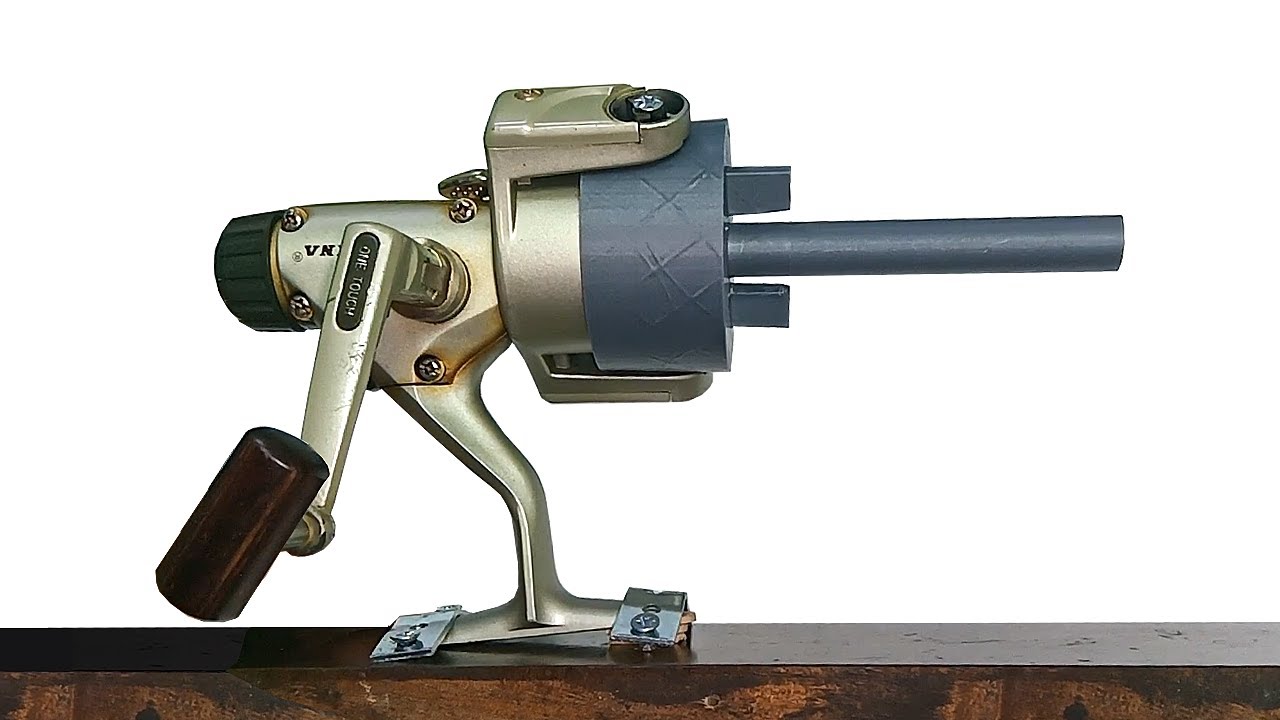 DIY 3D PRINTED FISHING LINE SPOOLER WITH SPINNING REEL