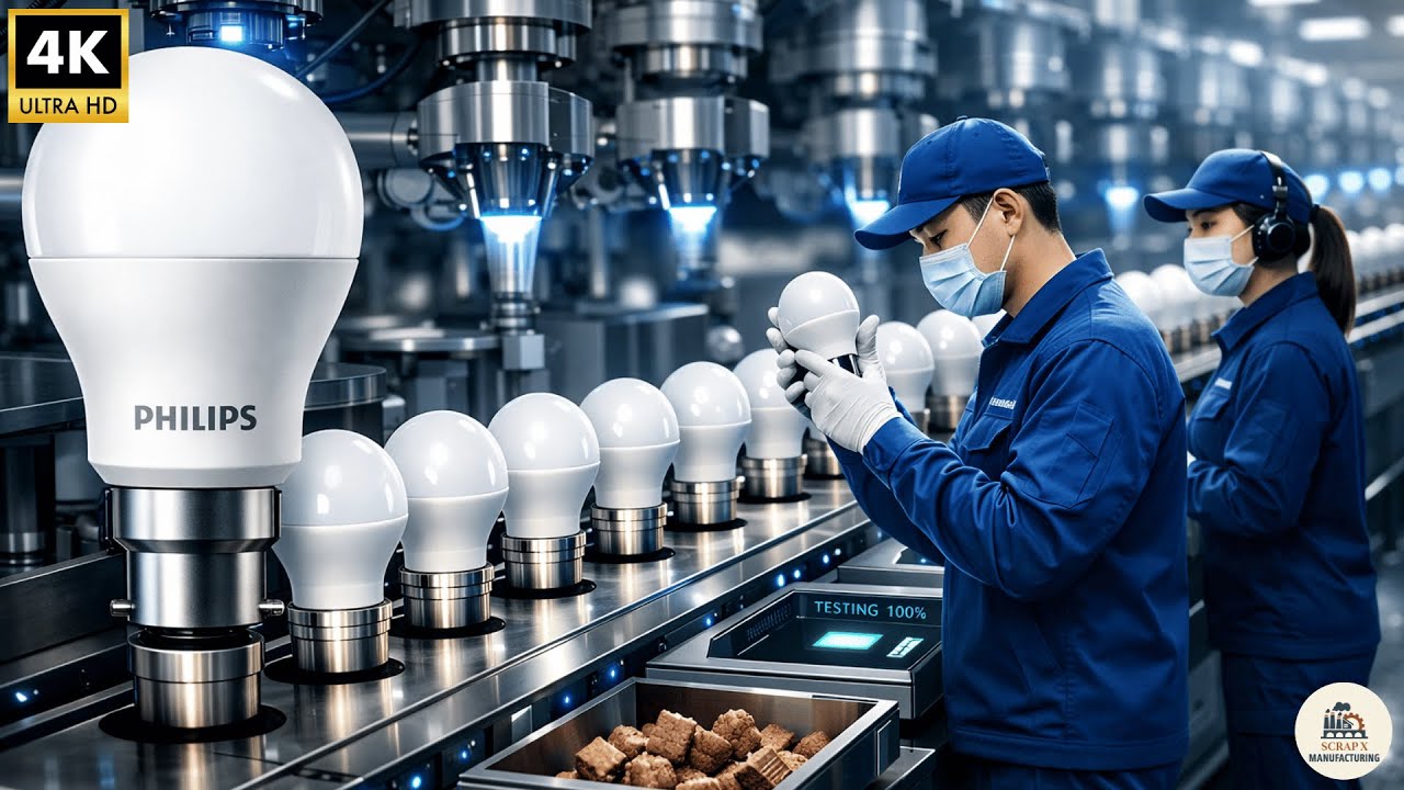 LED Bulb Recycling Secrets Revealed Inside a Modern Factory (Full Process)