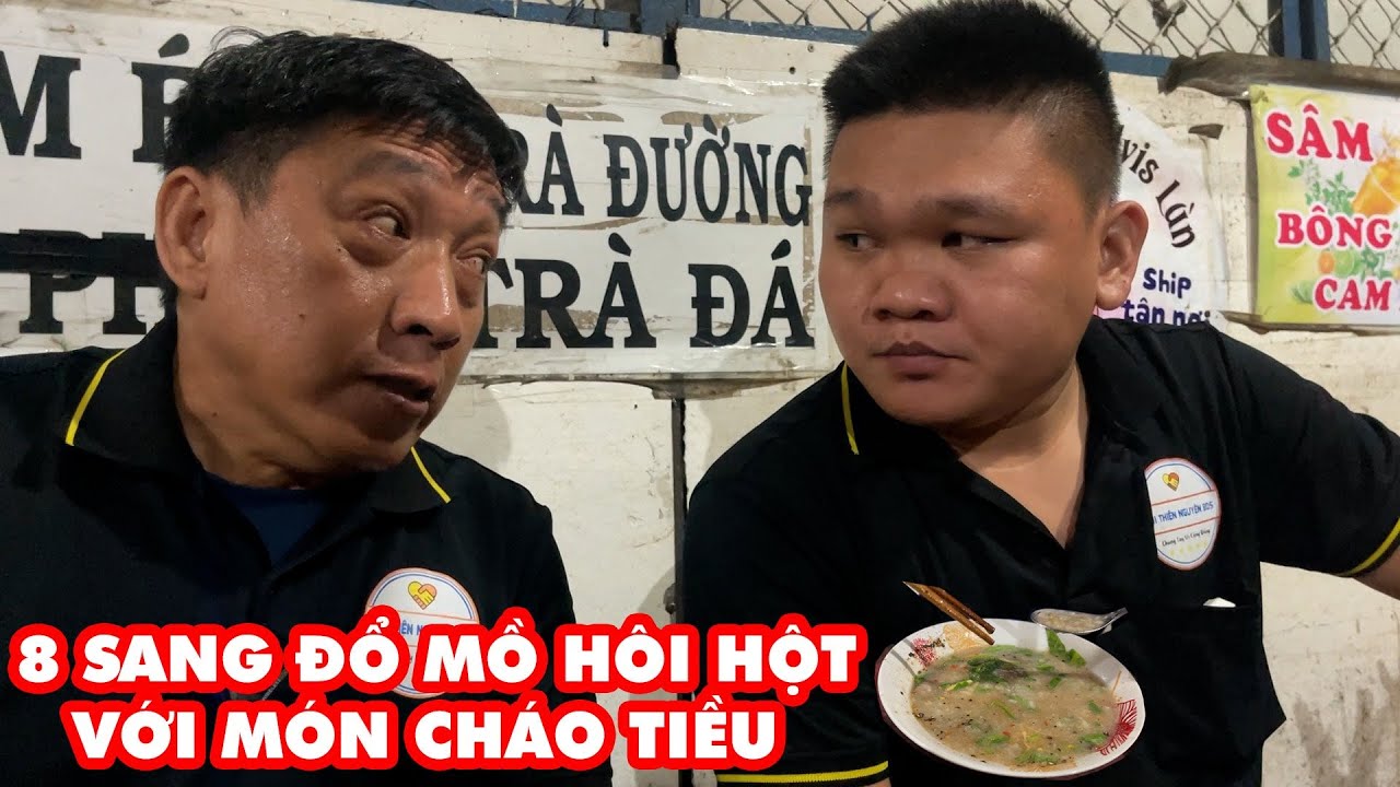 8 Sang đổ mồ hôi hột vì món cháo tiều tại Cao Lãnh.