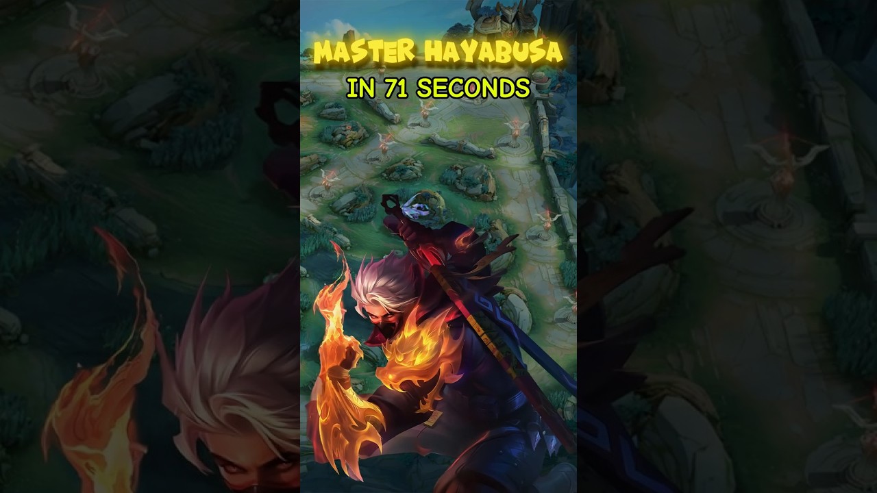 How to play Hayabusa in Mobile Legend: Skills, Combos, and Pro Tips! 🔥 | mlbb #hayabusa #mlbb