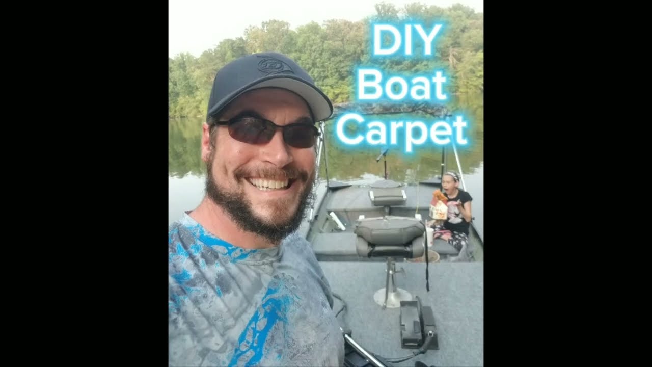 Bass Boat Carpet Installation DIY