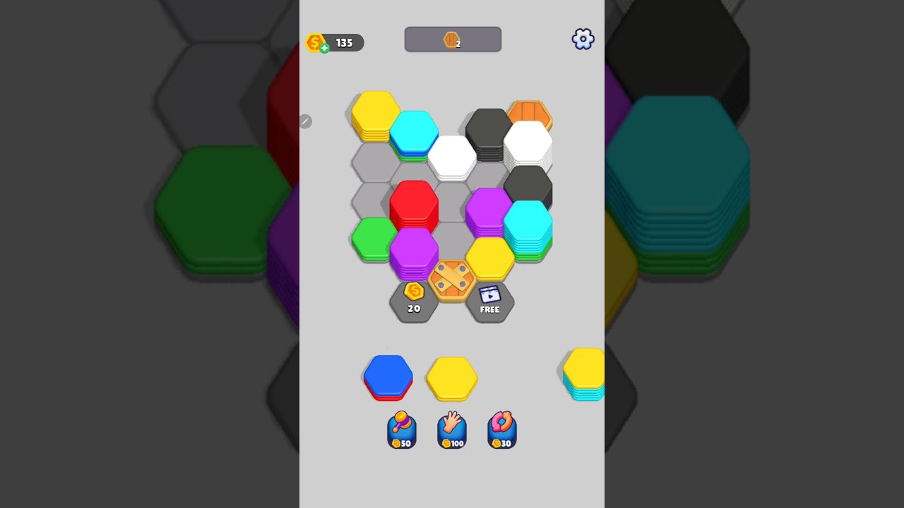 🎮 “Hexa Sort Level 66: Easy Start – Let’s Sort & Win! 🟦🟩🟧”