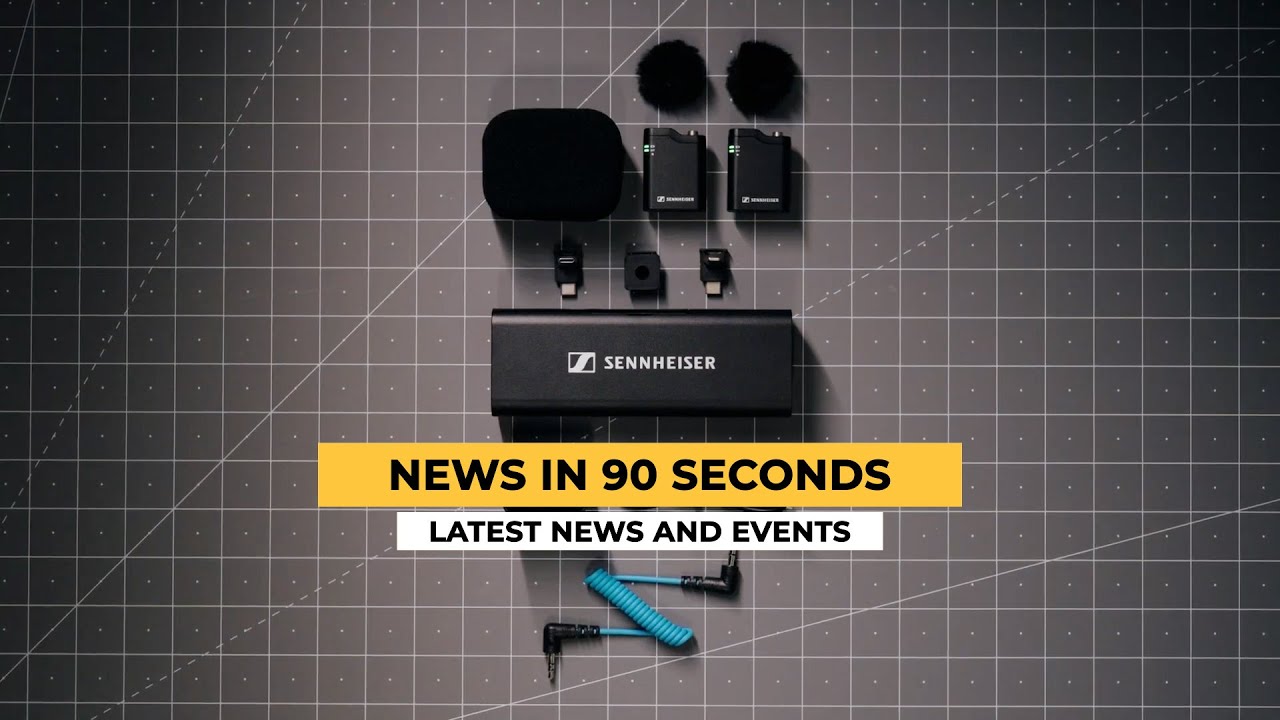 News in 90: Sennheiser Profile Wireless audio for creators, Laowa 16-30mm Cine Zoom, Canon C400