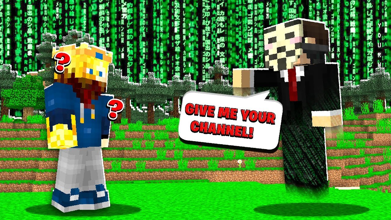 PRETENDING to be a HACKER TROLL in Minecraft! (Minecraft Trolling)