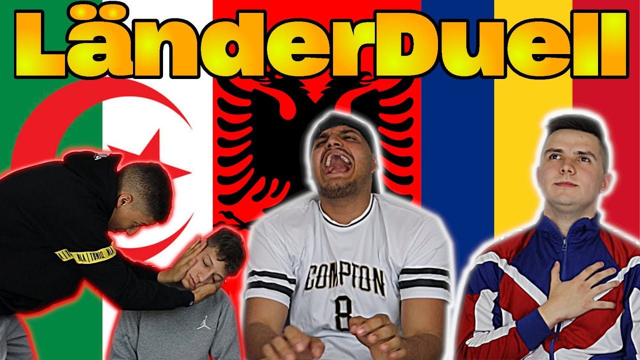 LÄNDERDUELL(🇩🇿🇦🇱🇷🇴 Edition)