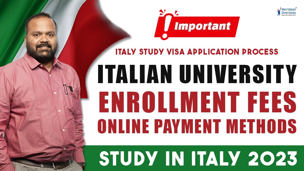 How to Pay Your University Enrollment Fees? | Italian Universities Application | Study in Italy 2023