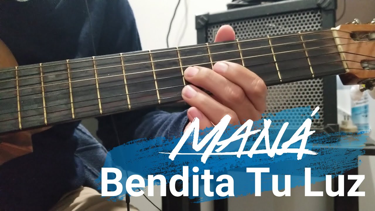 Como Tocar - Bendita Tu Luz (Maná) | Solo de Guitarra Tutorial con Tabs