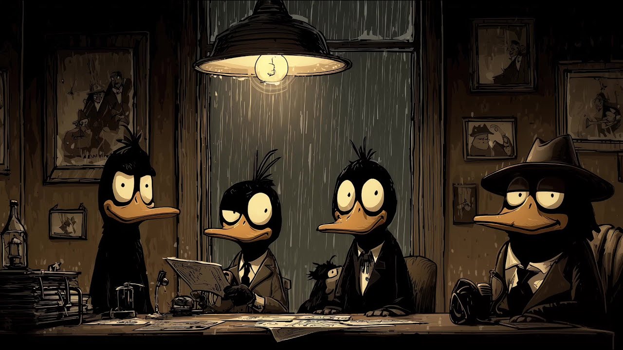 Ducks Steal the Show with SMOOTH Noir Jazz Performance