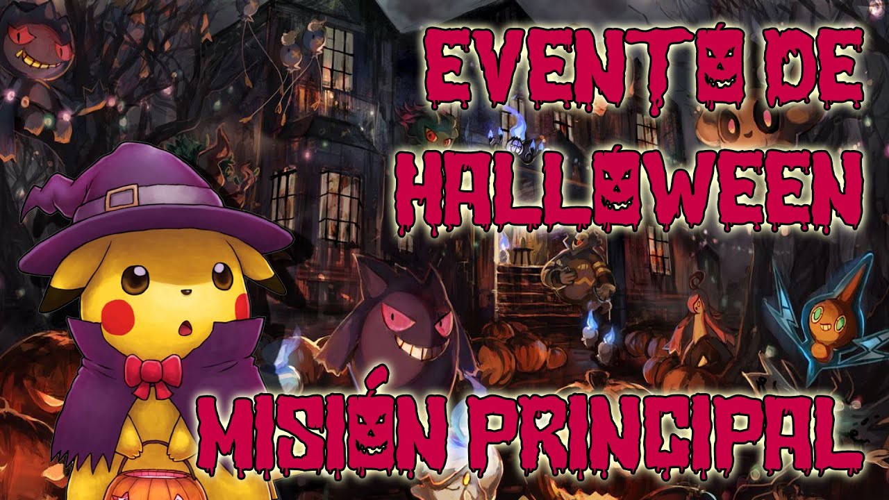 Misi&oacute;n Principal del Evento de Halloween 2020 I Pok&eacute;mon Revolution Online